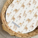 Alpaca Print PVC Changing Basket Liner | Bobbin and Bumble | Bobbin and Bumble.