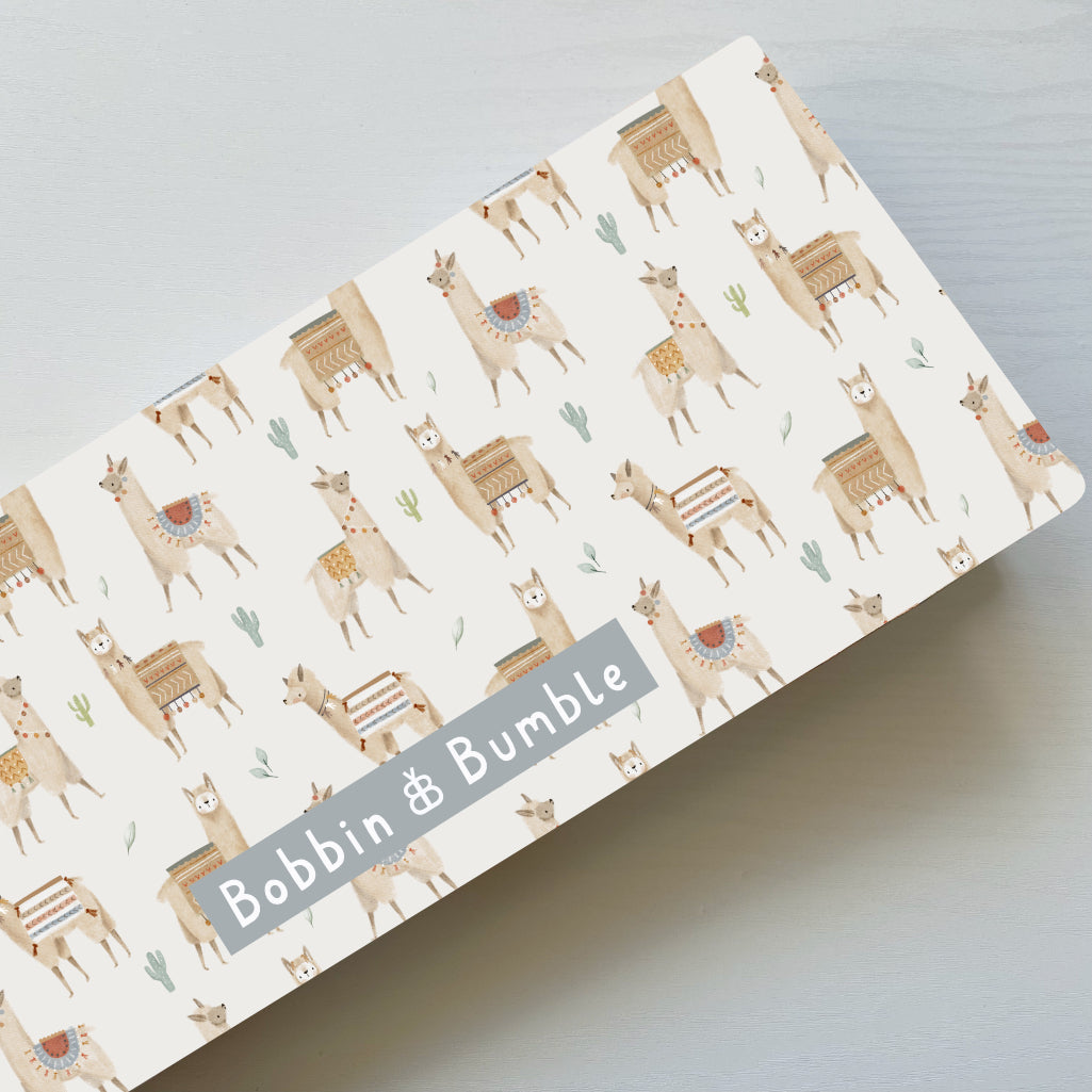 Compact Alpaca Travel Changing Mat | Bobbin and Bumble