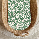 Jungle Leaves PVC Changing Basket Liner | Bobbin and Bumble