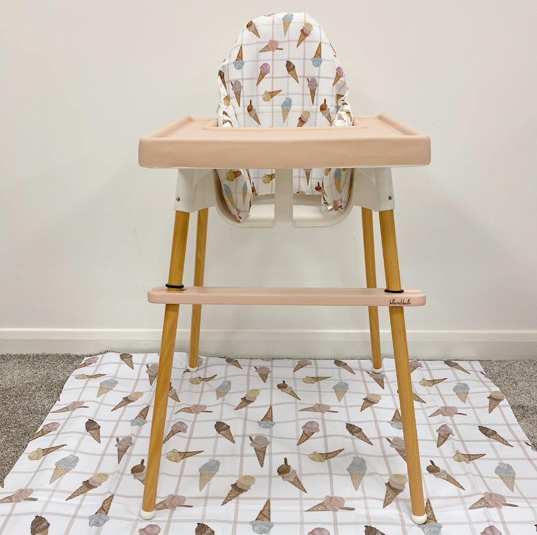 IKEA High Chair Cushion Cover - Ice Cream Parlour | Bobbin and Bumble.