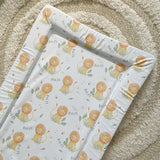 Deluxe Baby Changing Mat - Roary Lion Print | Bobbin and Bumble.