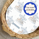 Carousel PVC Changing Basket Liner | Bobbin and Bumble | Bobbin and Bumble.