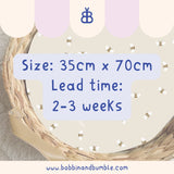 Bees PVC Changing Basket Liner | Bobbin and Bumble | Bobbin and Bumble.