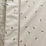 Deluxe Baby Changing Mat - Bee Print | Bobbin and Bumble.