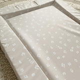 Deluxe Baby Changing Mat - Sand Animal Print | Bobbin and Bumble.