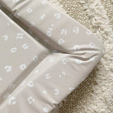 Deluxe Baby Changing Mat - Sand Animal Print | Bobbin and Bumble.