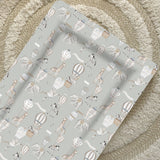 Deluxe Baby Changing Mat - Hot Air Balloons Print | Bobbin and Bumble.