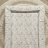 Deluxe Baby Changing Mat - Bee Garden Print | Bobbin and Bumble.