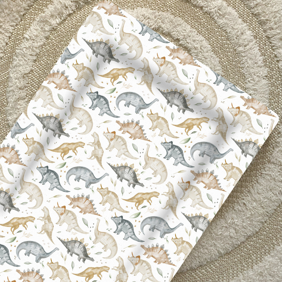 Little unicorn dinosaur crib sheet sale