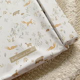 Deluxe Baby Changing Mat - Woodland Animals Print | Bobbin and Bumble.