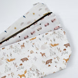 Nappy Wallet - Woodland Animal Print | Bobbin and Bumble.