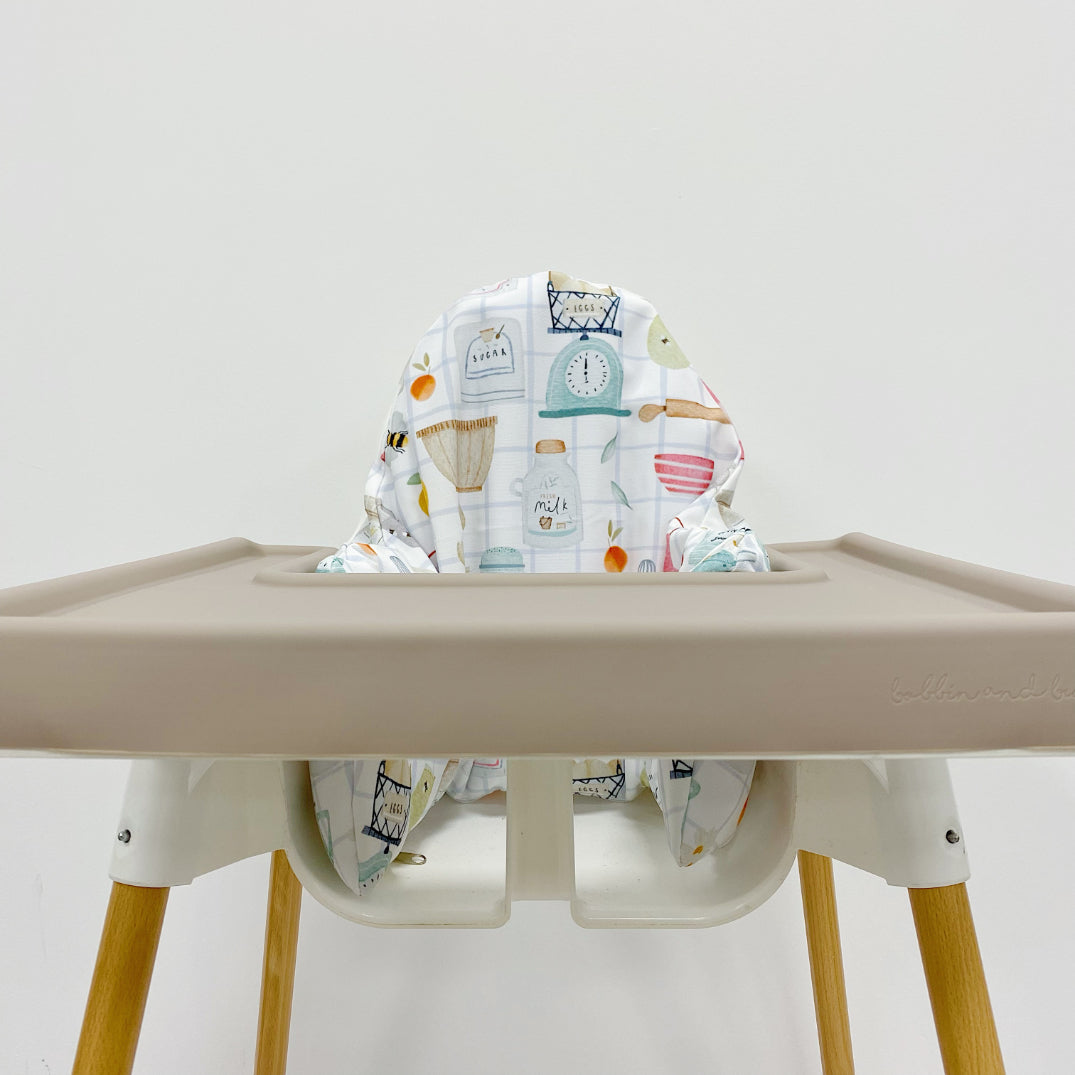 IKEA High Chair Cushion Cover - Baking with Mummy | Bobbin and Bumble.