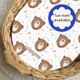 Bru Bear Head PVC Changing Basket Liner | Bobbin and Bumble | Bobbin and Bumble.