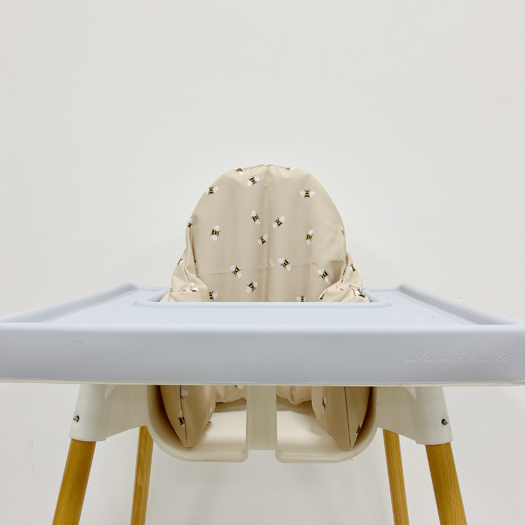 IKEA High Chair Cushion Cover - Bee Print | Bobbin and Bumble.