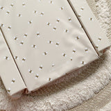 Deluxe Baby Changing Mat - Bee Print | Bobbin and Bumble.