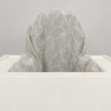 IKEA High Chair Cushion Cover - Beige Leaf | Bobbin and Bumble.