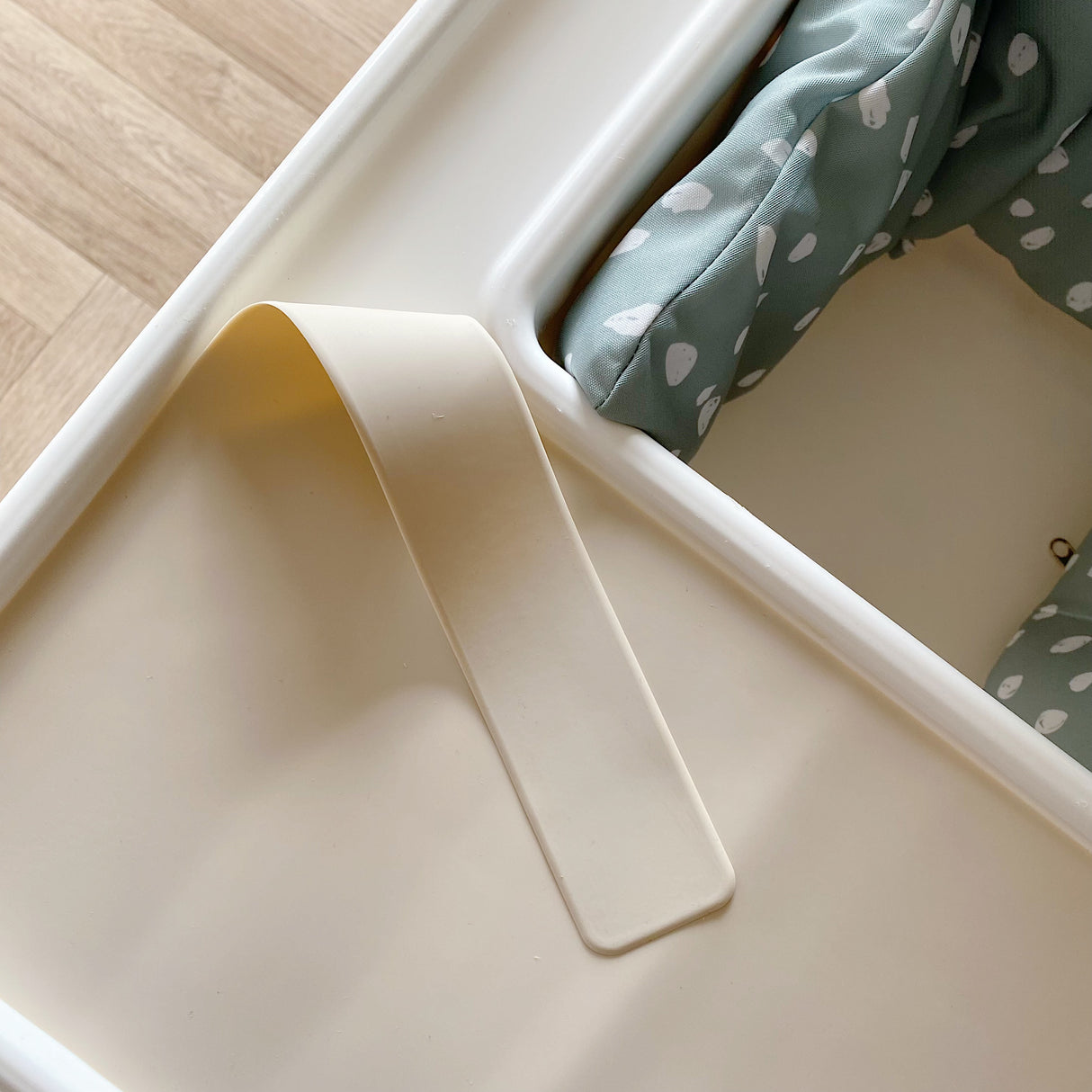 IKEA High Chair Silicone Tray Insert - Cream Beige | Bobbin and Bumble.