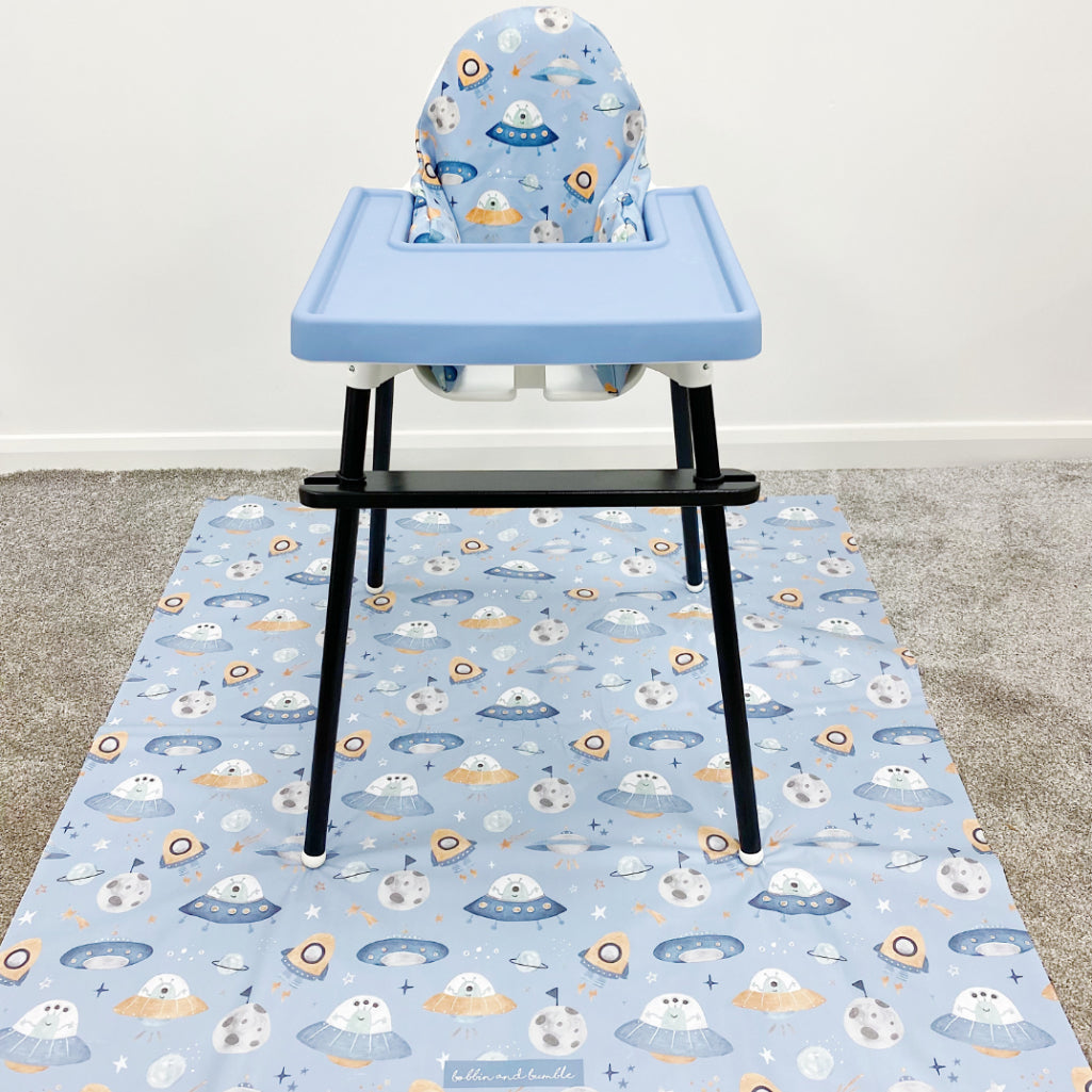 IKEA Highchair Cushion Cover - Space Print