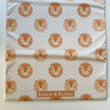 Folding Baby Changing Mat - Leo Lion | Bobbin and Bumble.