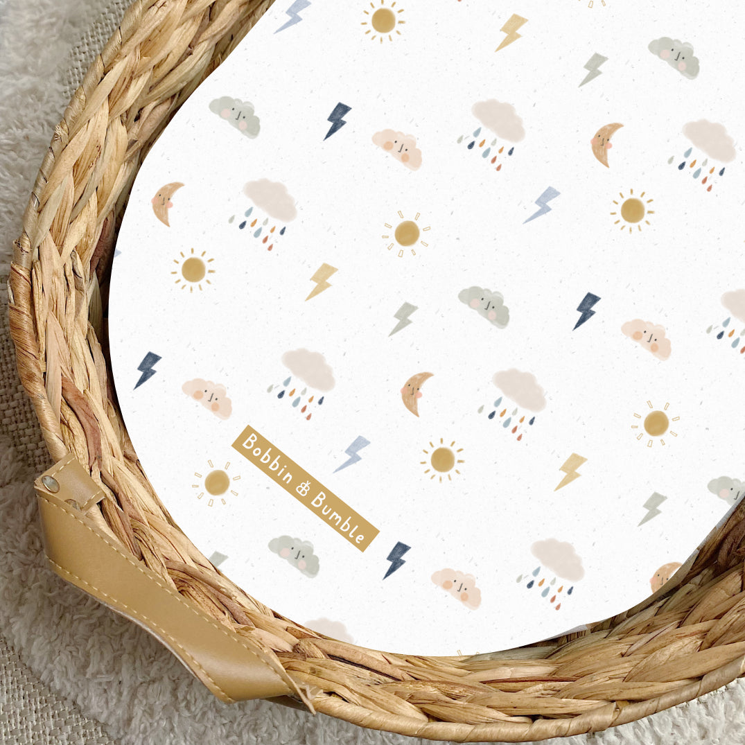 Weather PVC Changing Basket Liner | Bobbin and Bumble | Bobbin and Bumble.