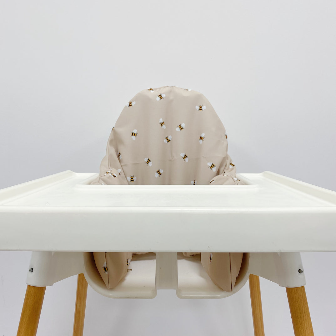 IKEA High Chair Cushion Cover - Bee Print | Bobbin and Bumble.