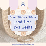 Leo Lion Head PVC Changing Basket Liner | Bobbin and Bumble | Bobbin and Bumble.