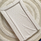 Deluxe Baby Changing Mat - Sand Animal Print | Bobbin and Bumble.