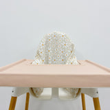 IKEA High Chair Cushion Cover - Cream Daisy Print | Bobbin and Bumble.