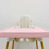 IKEA High Chair Cushion Cover - Cream Daisy Print | Bobbin and Bumble.