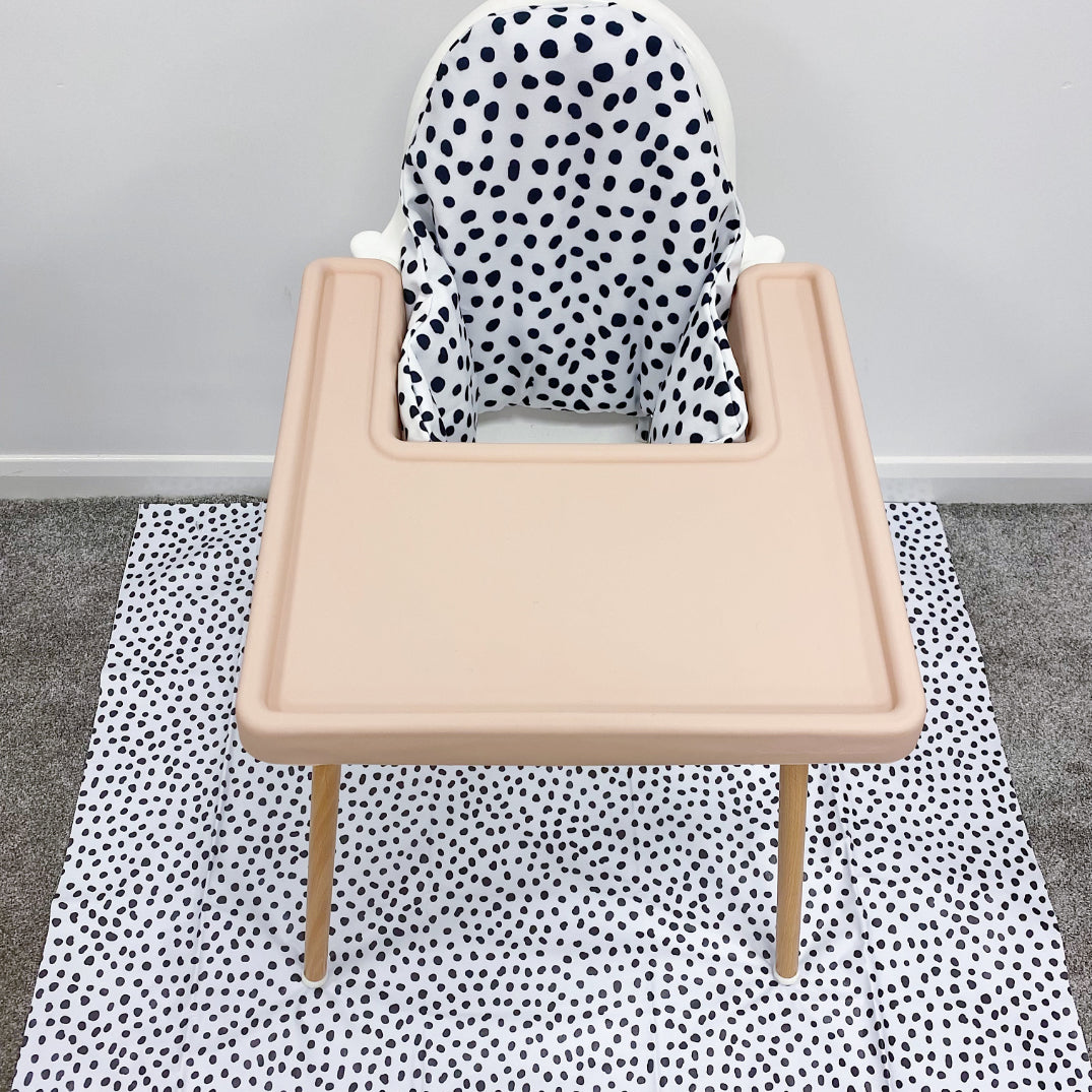 IKEA Highchair Cushion Cover - Dalmatian Spotty Print