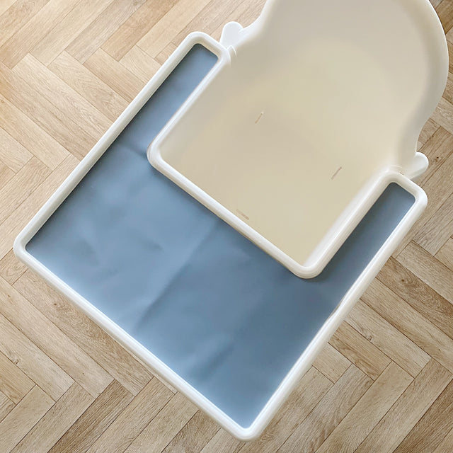 IKEA High Chair Silicone Tray Insert - Dark Grey | Bobbin and Bumble.