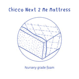 Chicco Next2Me Mattress – Nursery Grade Foam with Organic Cotton Cover | Bobbin and Bumble.