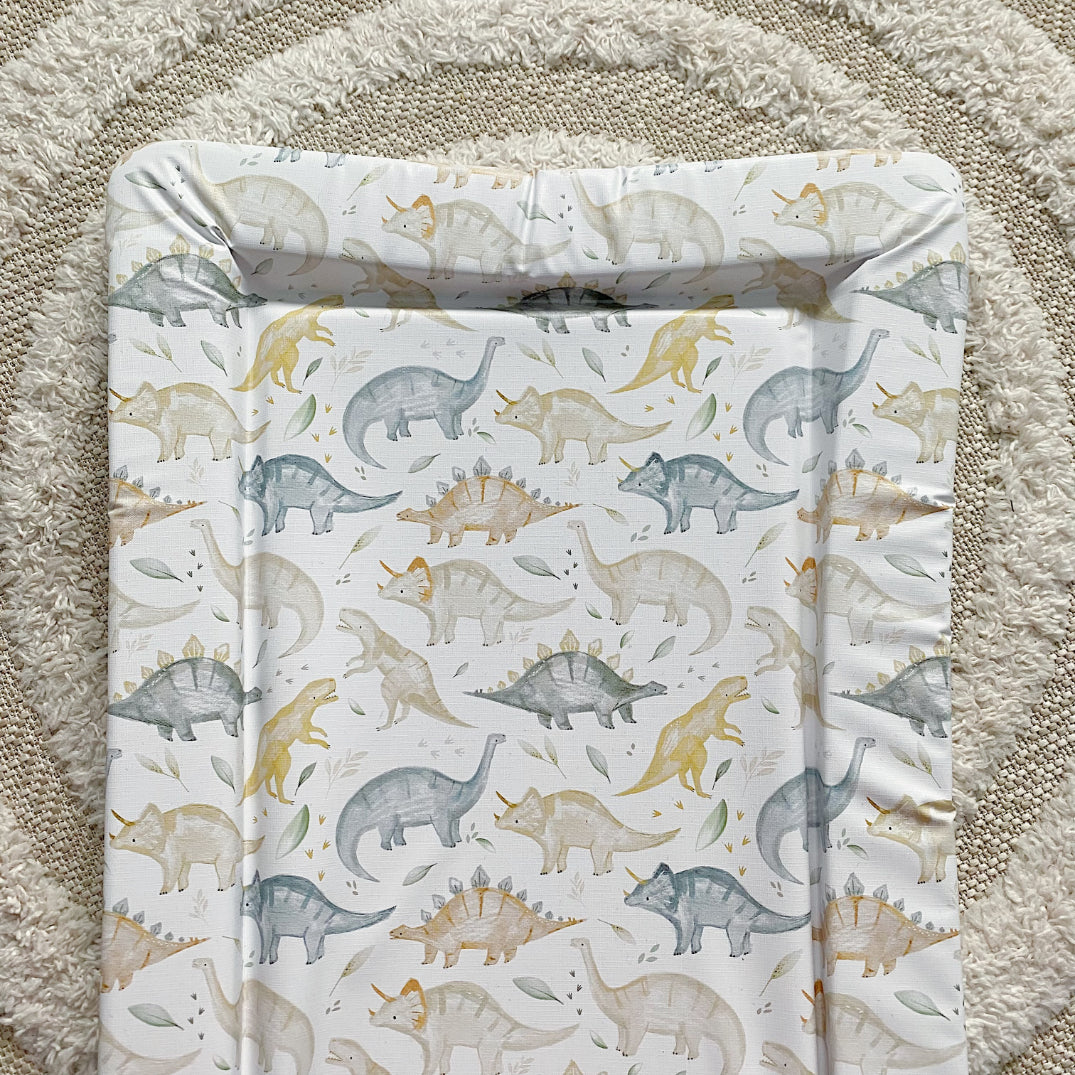 Deluxe Baby Changing Mat - Dinosaur Print | Bobbin and Bumble.