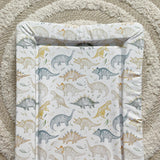 Deluxe Baby Changing Mat - Dinosaur Print | Bobbin and Bumble.