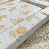 Deluxe Baby Changing Mat - Roary Lion Print | Bobbin and Bumble.