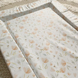 Deluxe Baby Changing Mat - Bee Garden Print | Bobbin and Bumble.