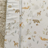 Deluxe Baby Changing Mat - Woodland Animals Print | Bobbin and Bumble.