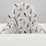 IKEA High Chair Cushion Cover - Ice Cream Parlour | Bobbin and Bumble.