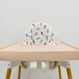 IKEA High Chair Cushion Cover - Ice Cream Parlour | Bobbin and Bumble.