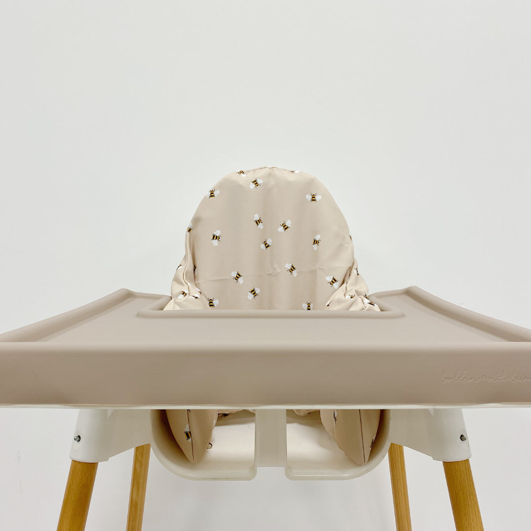 IKEA High Chair Cushion Cover - Bee Print | Bobbin and Bumble.