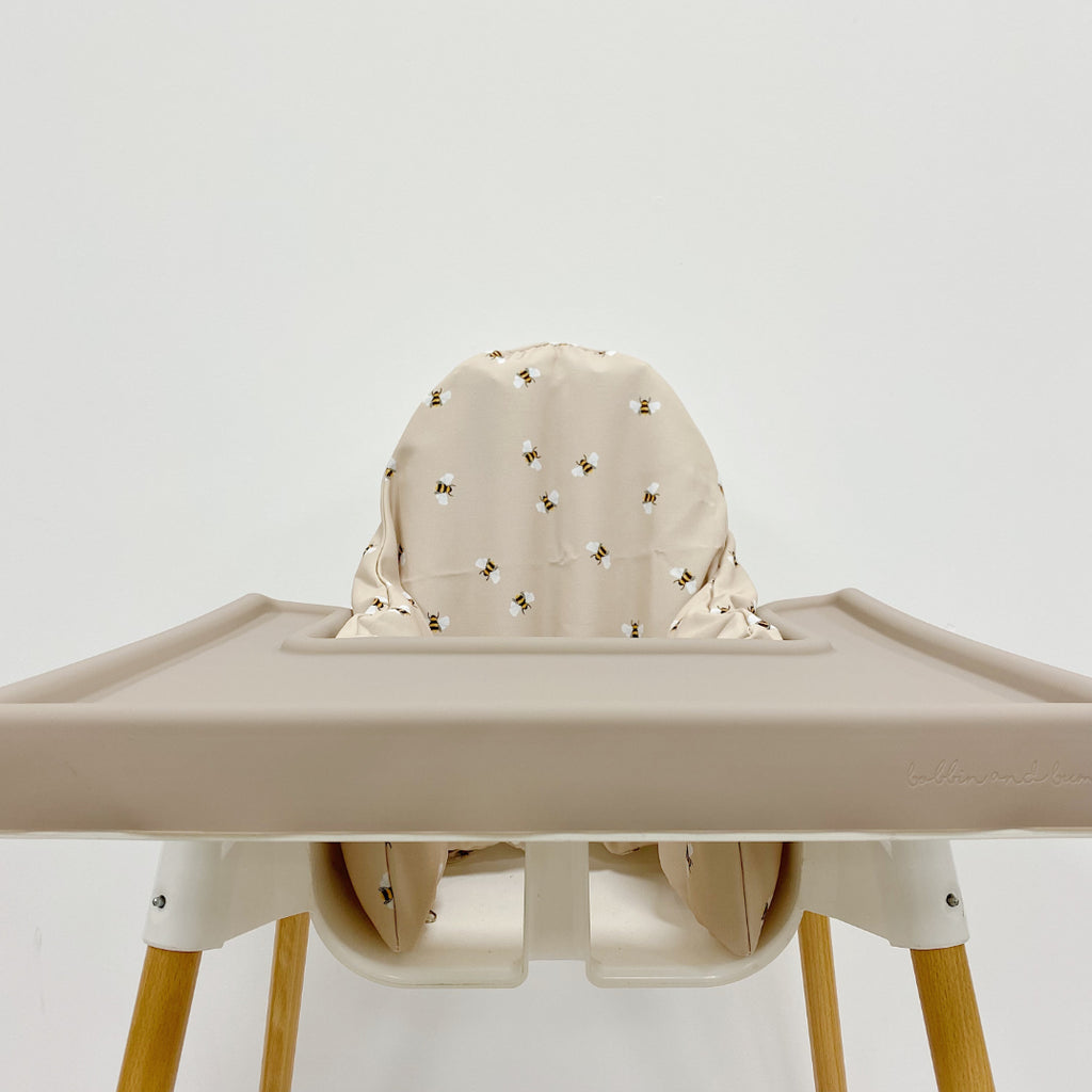 IKEA High Chair Cushion Cover - Bee Print | Bobbin and Bumble.