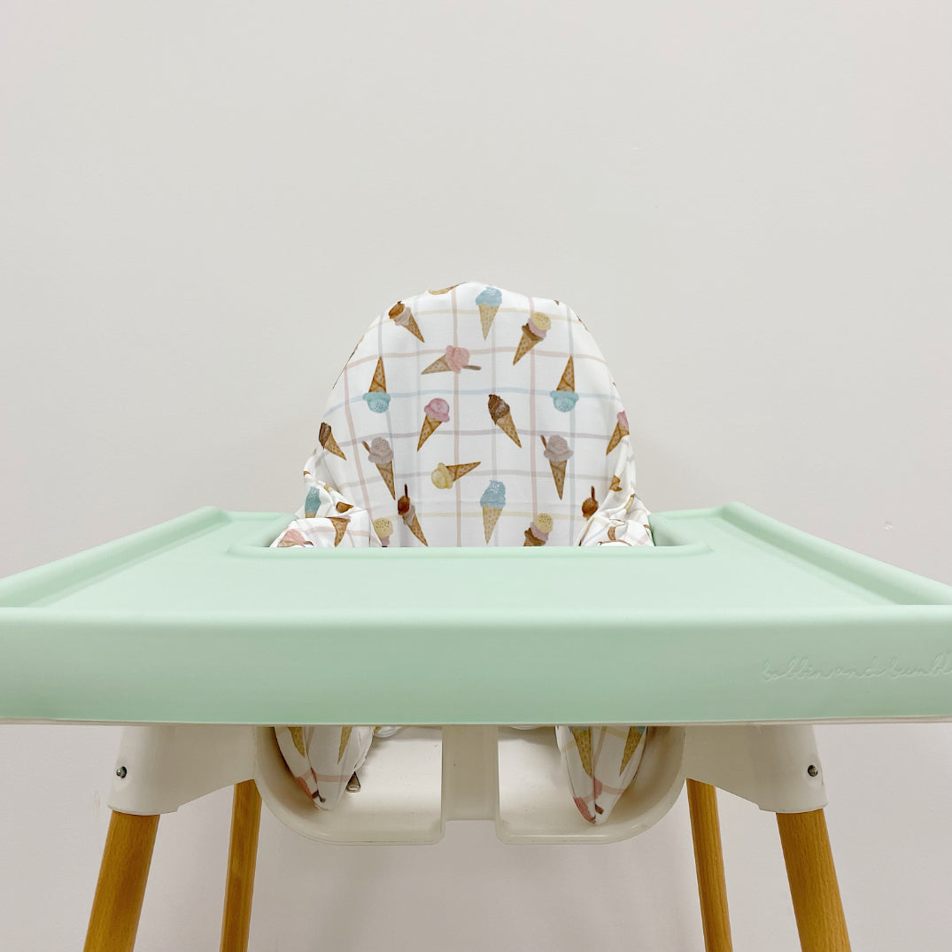 IKEA High Chair Cushion Cover - Ice Cream Parlour | Bobbin and Bumble.