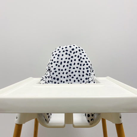 IKEA Highchair Cushion Cover - Dalmatian Spotty Print