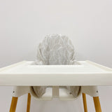 IKEA High Chair Cushion Cover - Beige Leaf | Bobbin and Bumble.