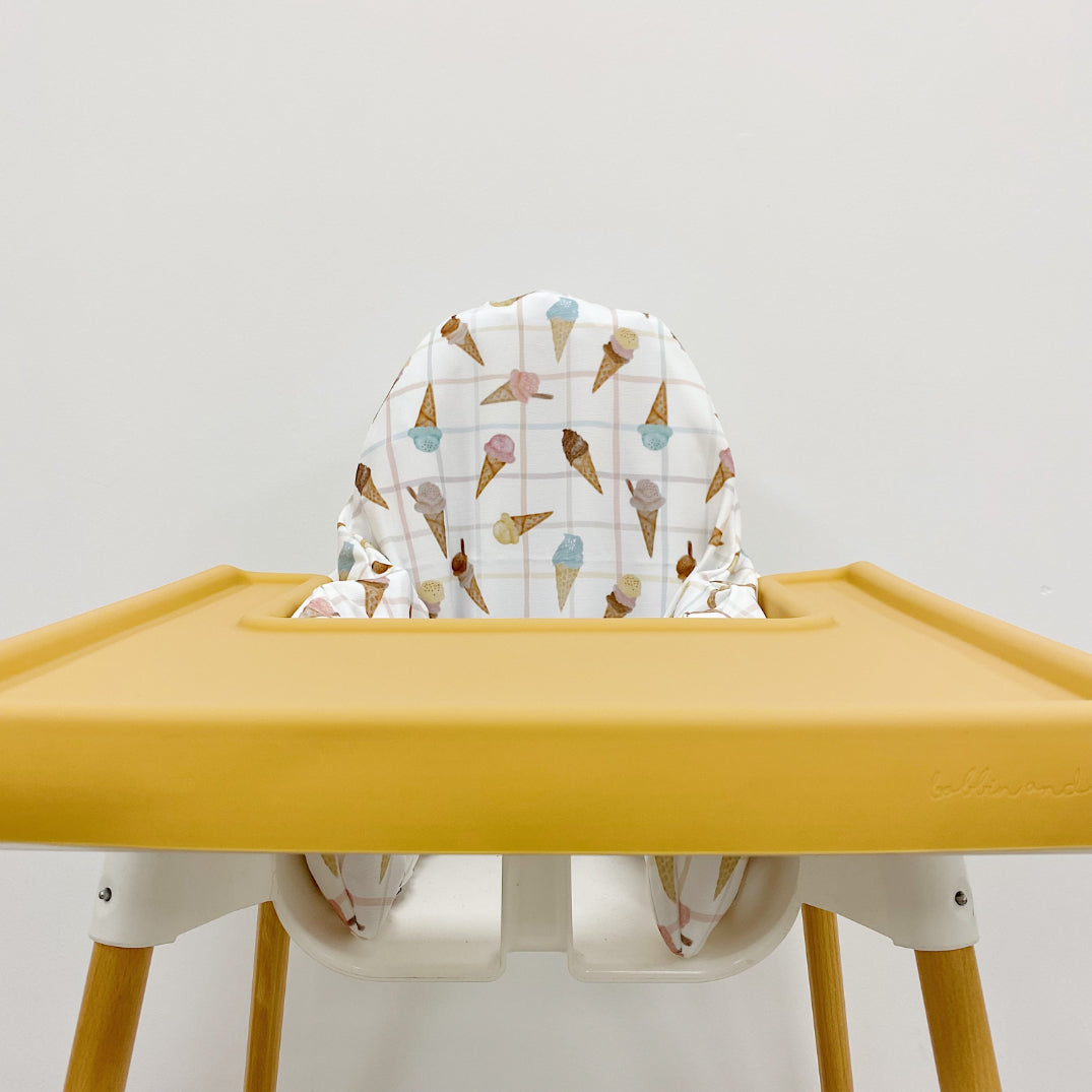 IKEA High Chair Cushion Cover - Ice Cream Parlour | Bobbin and Bumble.