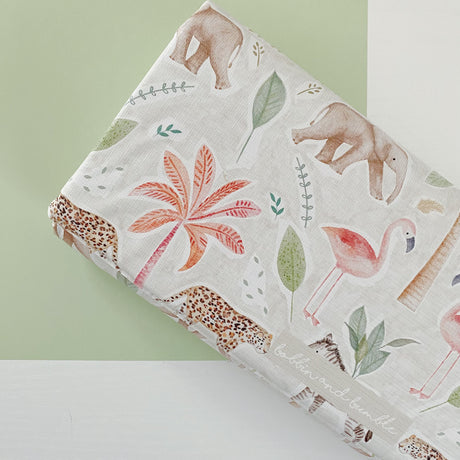 Folding Baby Changing Mat - Jungle Match | Bobbin and Bumble.