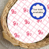 Bows PVC Changing Basket Liner | Bobbin and Bumble