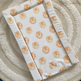 Deluxe Baby Changing Mat - Leo Lion Print | Bobbin and Bumble.