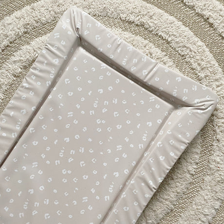 Deluxe Baby Changing Mat - Sand Animal Print | Bobbin and Bumble.