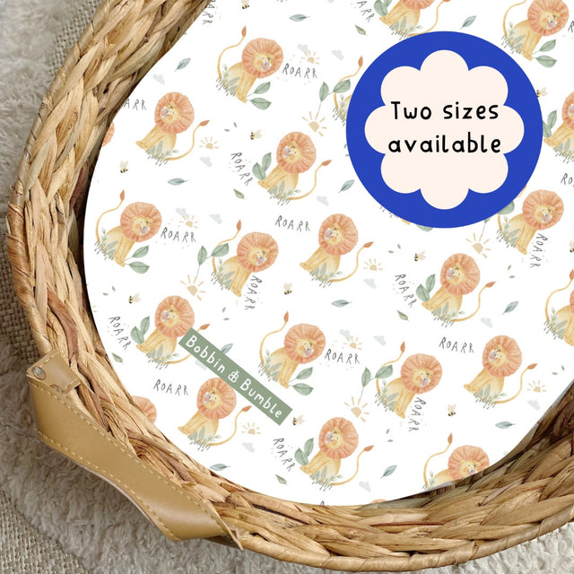 Roary Lion PVC Changing Basket Liner | Bobbin and Bumble | Bobbin and Bumble.